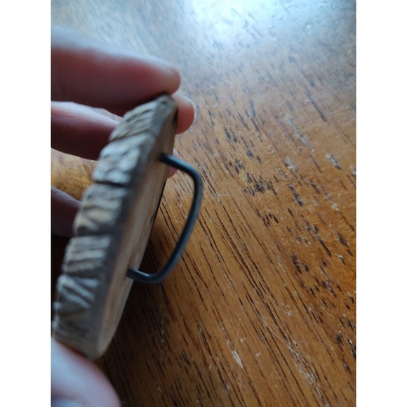 Boy Scouts- Philmont High Adventure - Buffalo ceramic neckerchief slide - Picture 3 of 4